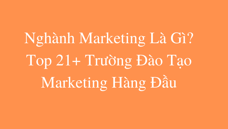 Nghành Marketing