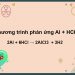 Phương trình phản ứng Al + HCl