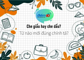 Che giấu hay che dấu?