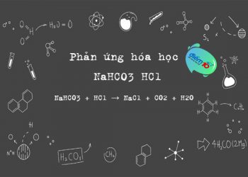 Phương trình hóa học NaHCO3 + HCl