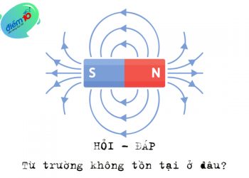 Từ trường không tồn tại ở đâu?