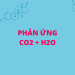 Phản ứng CO2 + H2O