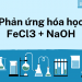 Phản ứng hóa học FeCl3 + NaOH