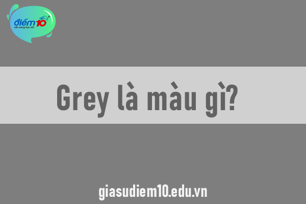 Grey là màu gì?