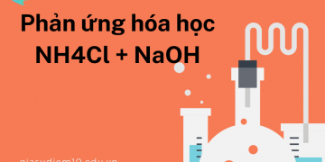 Phản ứng NH4Cl + NaOH