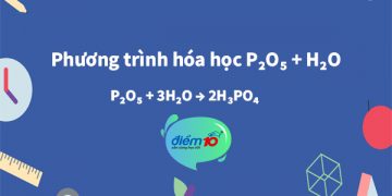 Phương trình hóa học P2O5 + H2O