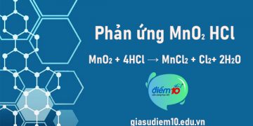 Phương trình hóa học MnO2 + HCl