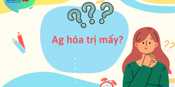 Ag hóa trị mấy?