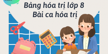Bảng hóa trị lớp 8 và bài ca hóa trị