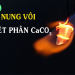 Nhiệt phân CaCO3 (Đá vôi)