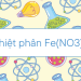 Tìm hiểu về phản ứng nhiệt phân Fe(NO3)2