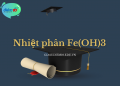 Nhiệt phân Fe(OH)3