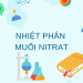 Tìm hiểu về phản ứng nhiệt phân muối nitrat