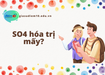 SO4 hóa trị mấy?