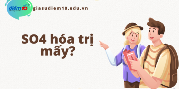 SO4 hóa trị mấy?