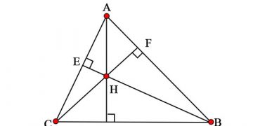 Trực tâm tam giác là gì?