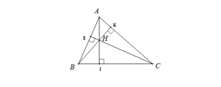 H là trực tâm tam giác ABC