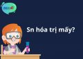 Sn hóa trị mấy?