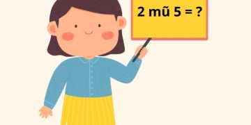 2 mũ 5 bằng mấy?