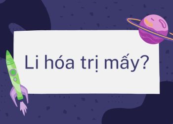 Li hóa trị mấy?