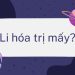 Li hóa trị mấy?