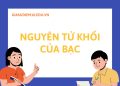 Khối lượng nguyên tử của bạc