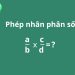 Phép nhân phân số