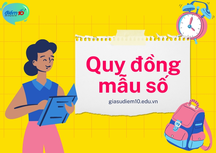 Quy đồng mẫu số