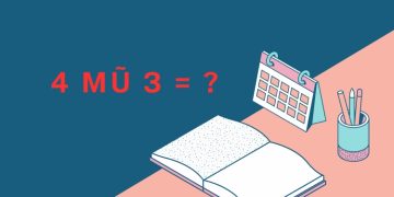 4 mũ 3 bằng mấy?